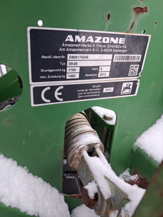 Амазон D9 сівалка зернова+мелкосемянна