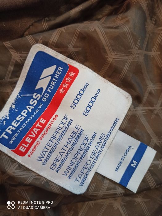 TRESPASS Kurtka snowboardowa zimowa męska rozm.M/L Membrana 5.000. HIT