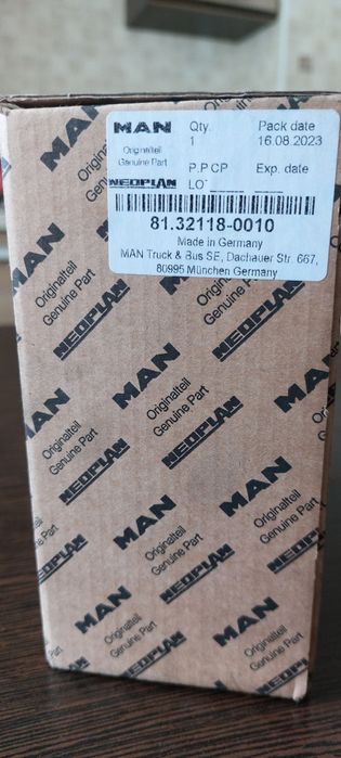 Масляный фильтр заднего моста man