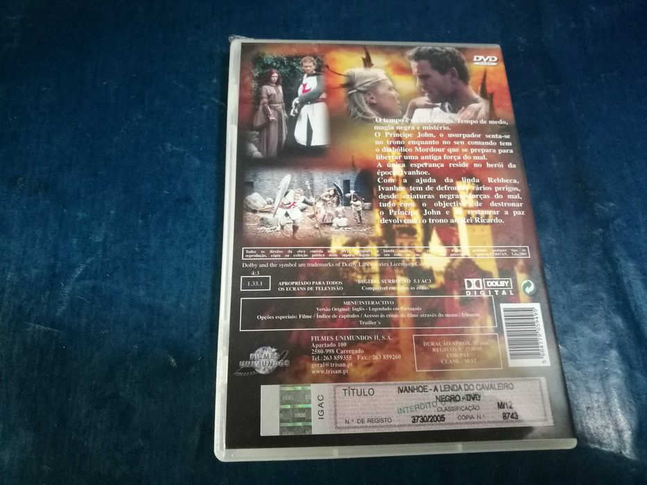 IVANHOE DVD (legendagem em Português)