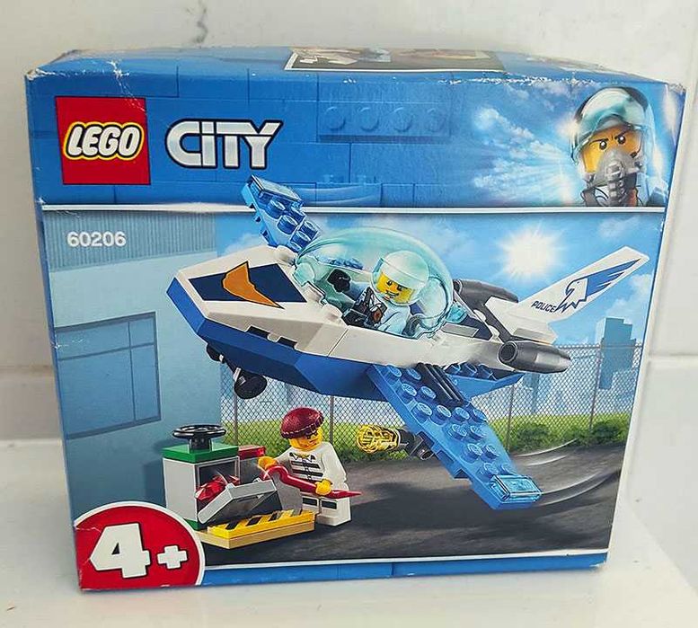 LEGO City 60206 - Polícia Aérea Jato Patrulha - Avião