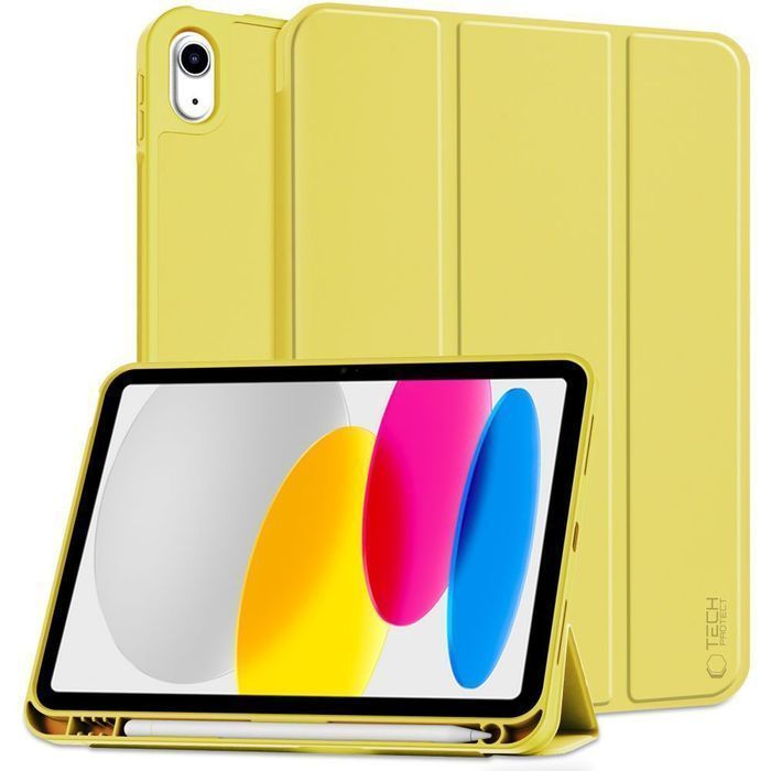 TECH-PROTECT SC PEN IPAD 10.9” 10 / 2022 / 11” 11 / 2025 YELLOW