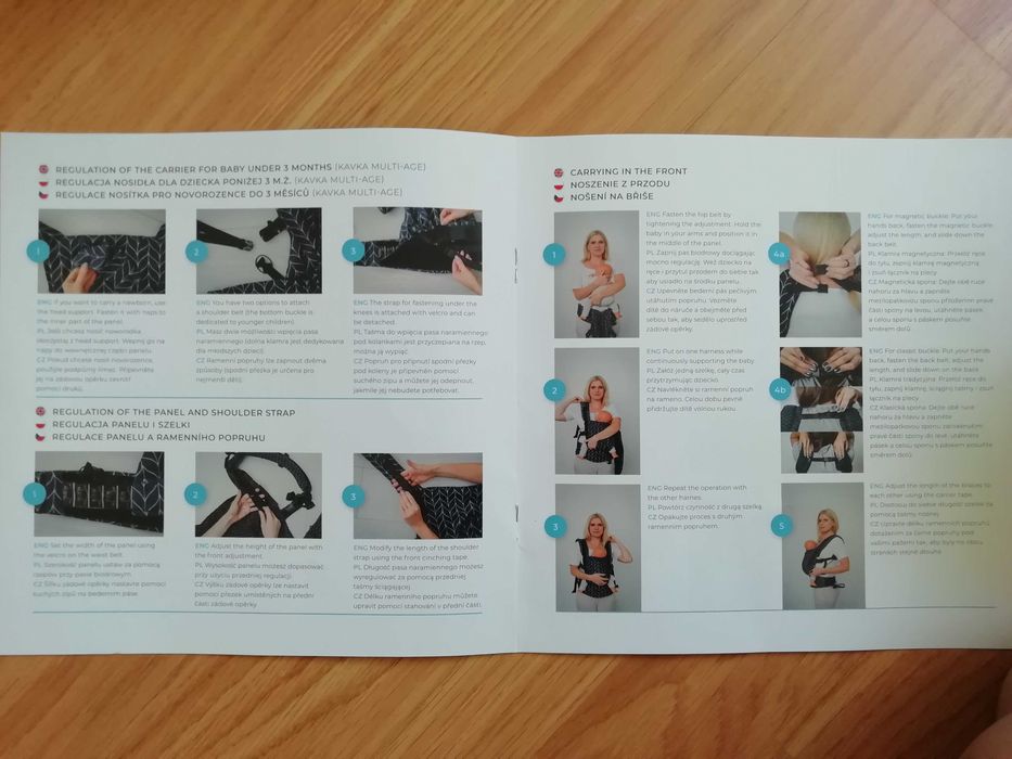 Marsúpio Multi-age Plus - mochila ergonómica