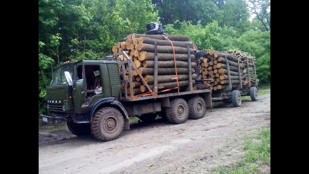 Услуги лесовоза манипулятора
