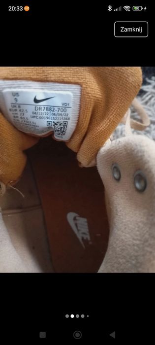 Męskie sneakersy 42.5