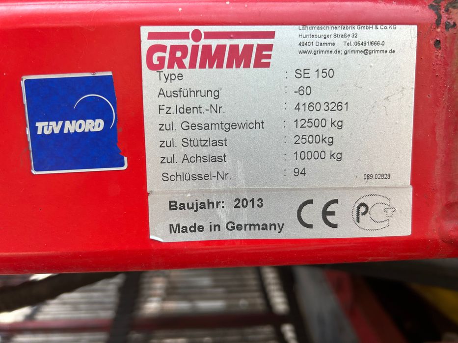 Grimme SE 150-60