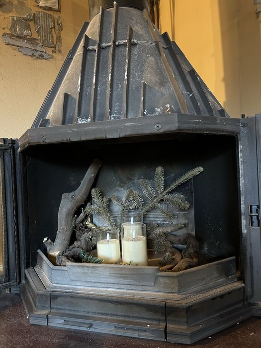 Kominek żeliwny Laudel