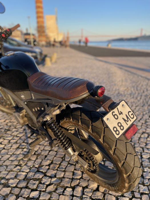 Kawasaki er5 500 Scrambler Cafe Racer