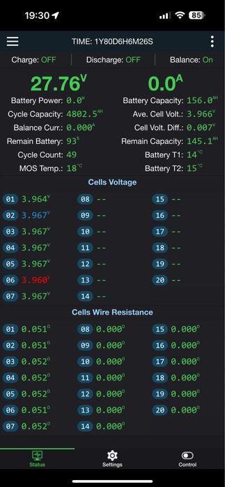 Аккумулятор li-ion 24в 3.7квт 156Ач под гибридный инвертор