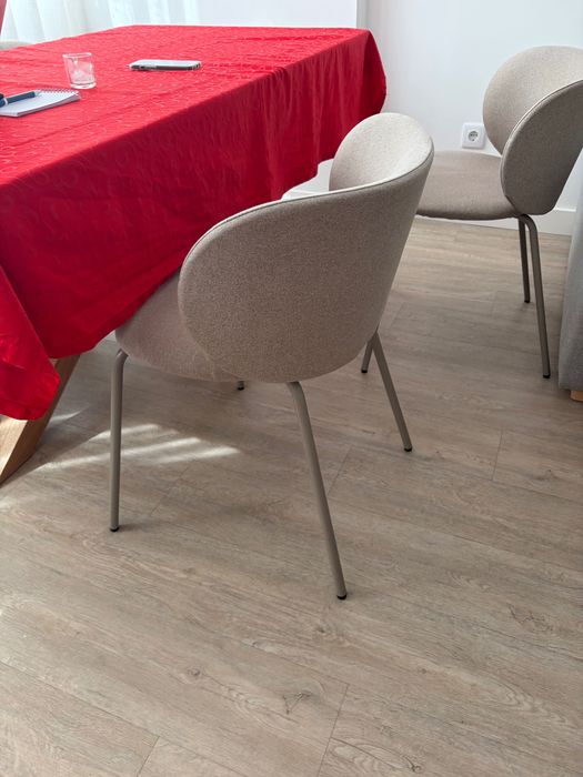 Conjunto cadeiras sala