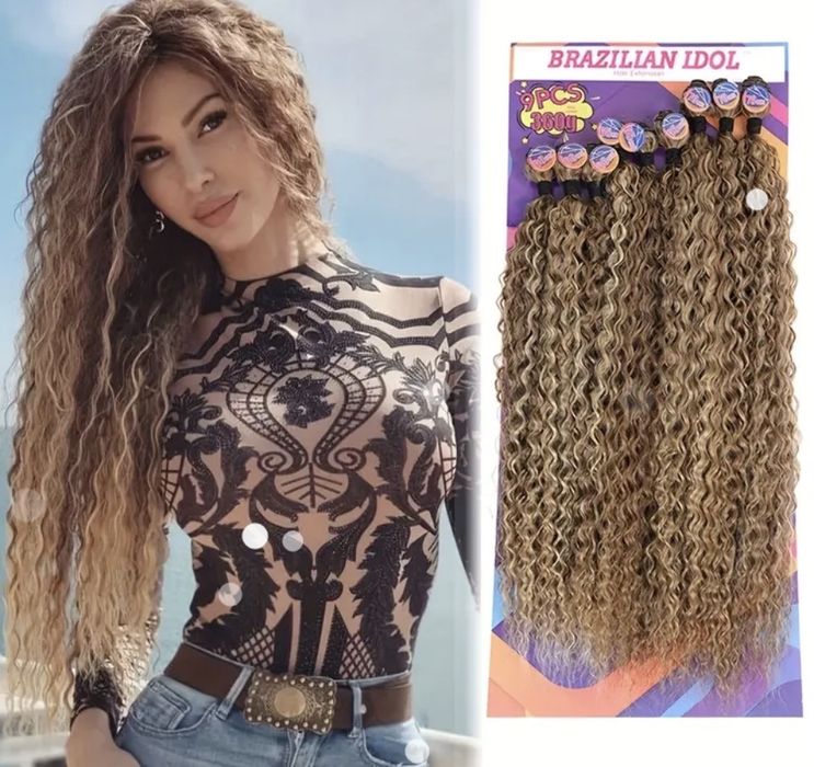 Tranças e aplicação ponto americana