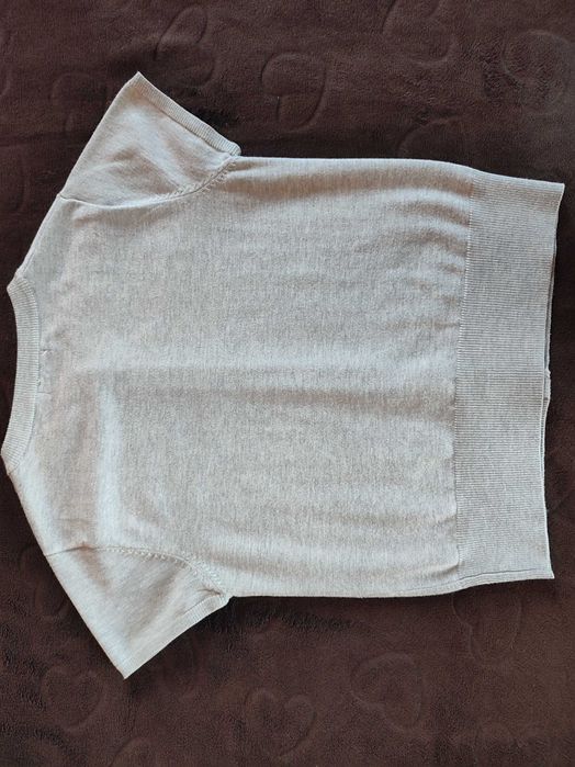 Bluzka dziewczęca szara "Stradivarius" - XS