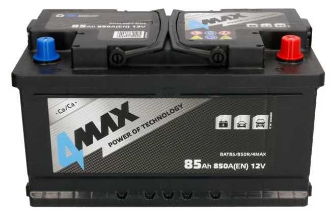 Akumulator JENOX 4MAX 12v 85ah 850a P+ Radom, 3 lata gw. WYSYŁKA