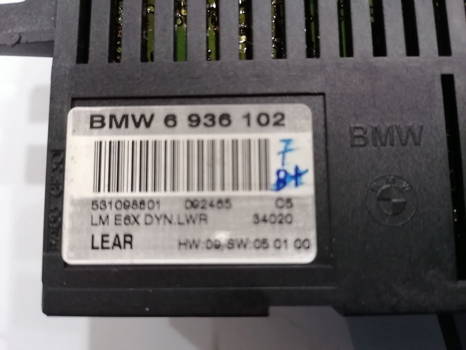 Módulo de controlo de luzes BMW série 5 (e60) e (e61) 535
