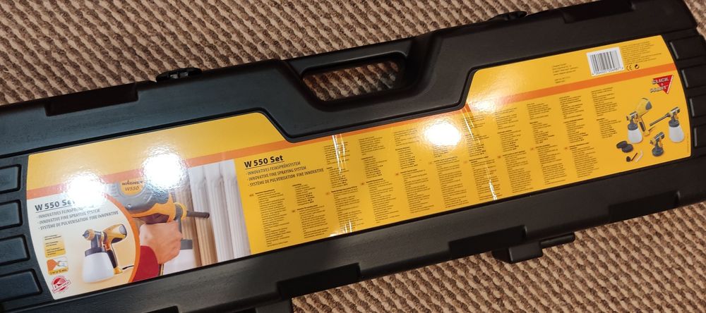 Краскопульт Wagner W550 Set в кейсе, Германия