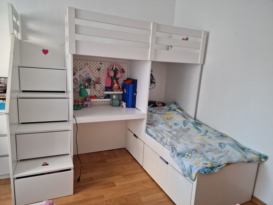 Rezerwacja Łóżko dziecięce piętrowe 2x 160x70