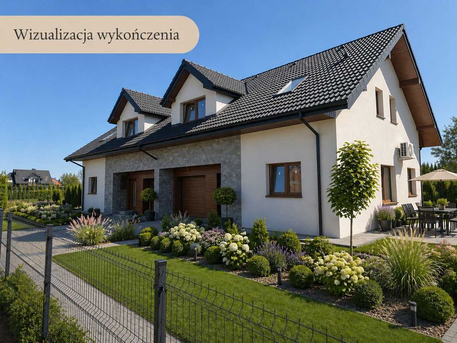 DOM 135 m² Standard Premium+ OGRÓD, Niepołomice, POMPA CIEPŁA + REKUPERACJA + KLIMA | 0% PROWIZJI