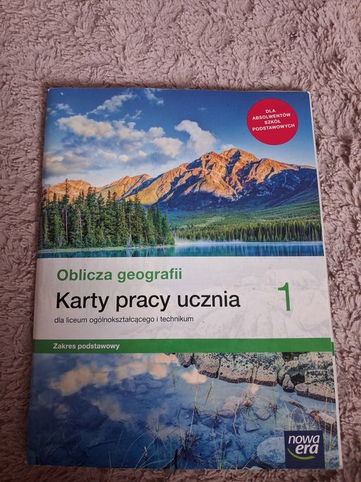 Karty pracy ucznia Oblicza Geografii 1
