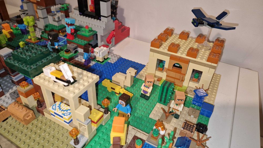 LEGO minecraft ogromny zestaw