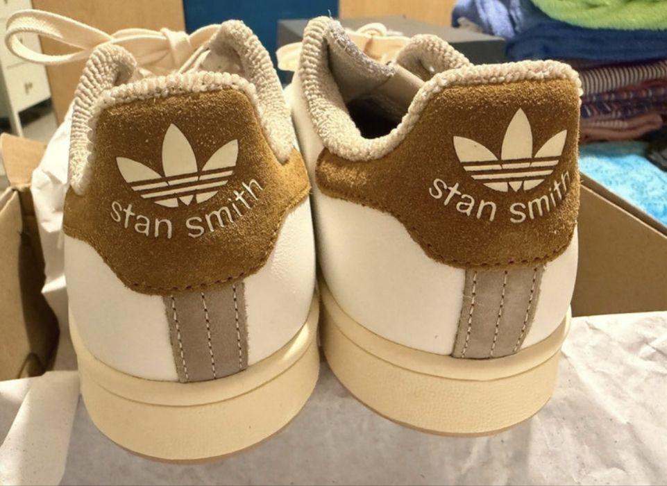 Adidas Stan Smith ID2031 Creme/Castanho – 40 ⅔