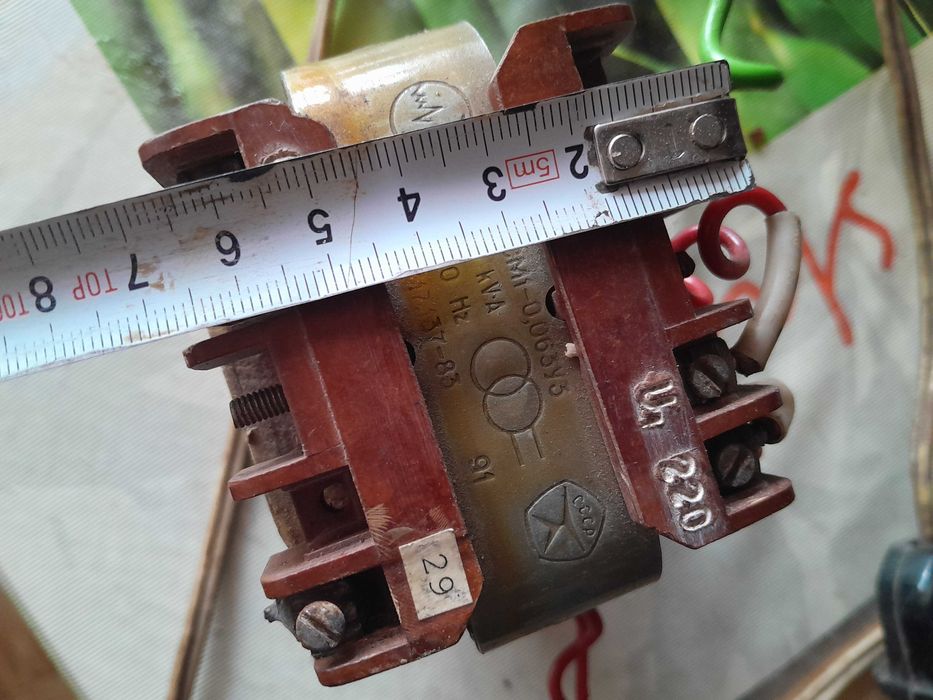 Продам трансформатор однофазный ОСМ1-0,063-У3 понижающий.