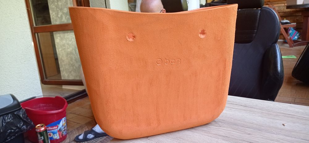 Obag standard body brush pomarańczowy