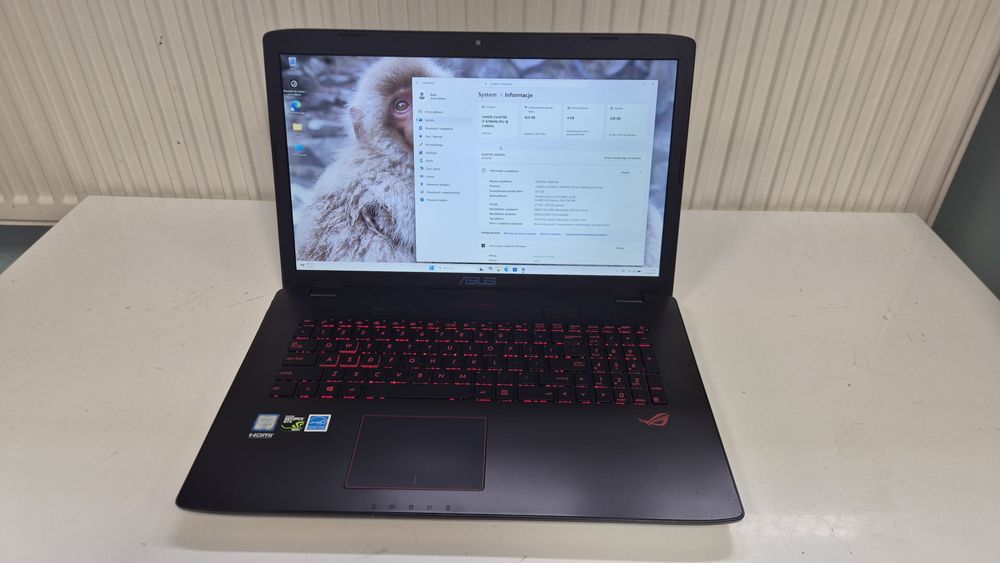ASUS ROG GL752VW 17,3FHD/i7-6700HQ/16GB/GTX960M/256SSD/W11