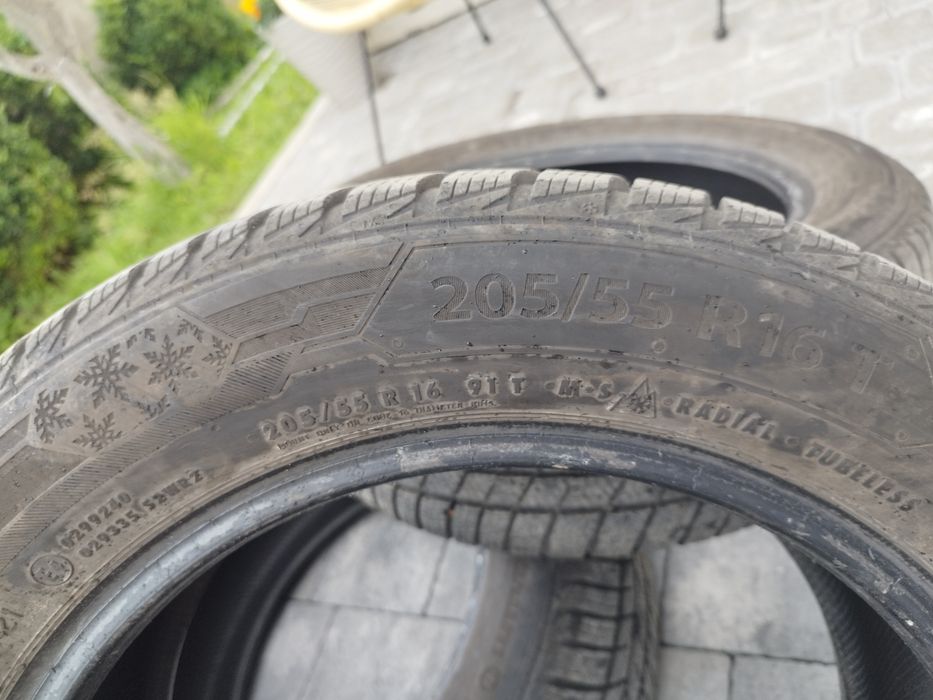 Sprzedam zimowe oponę 205/55 R16 T