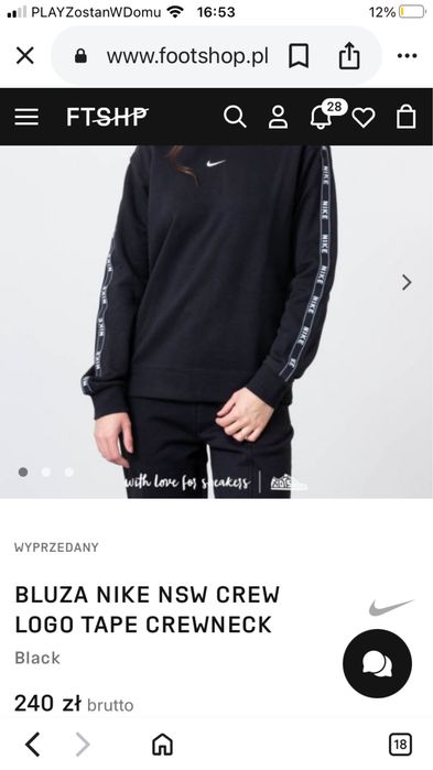 Bluza Nike damska