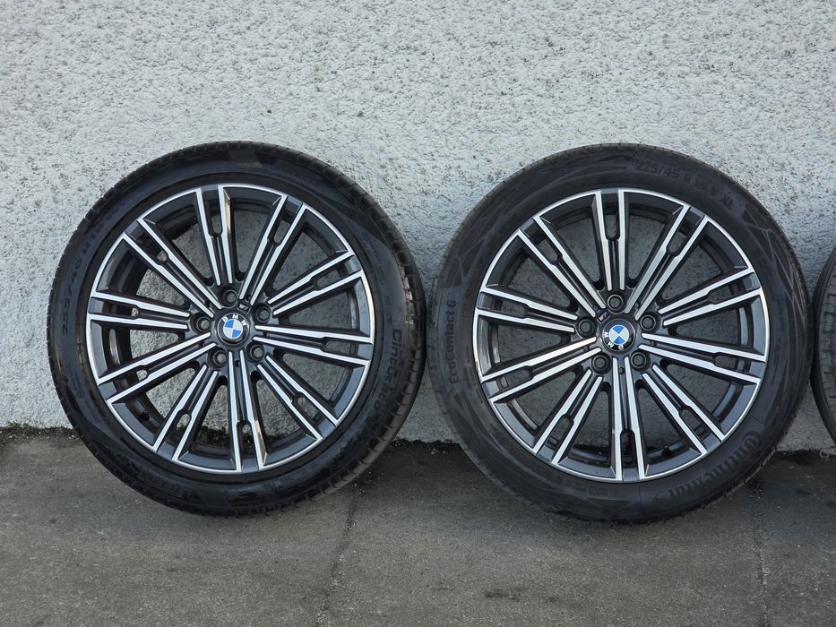 Jantes BMW 18" Pack M Serie 3 G20 G21 com pneus 225.45.18 + 255.40.18