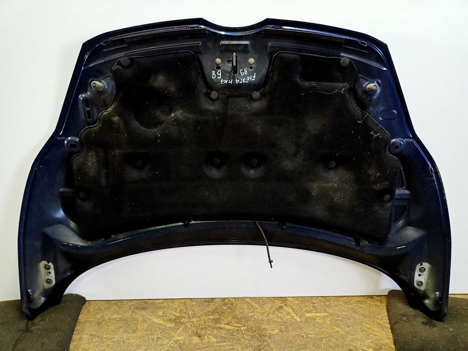 Ford Fiesta MK7 maska przód przednia kolor B9 granatowa oryginał
