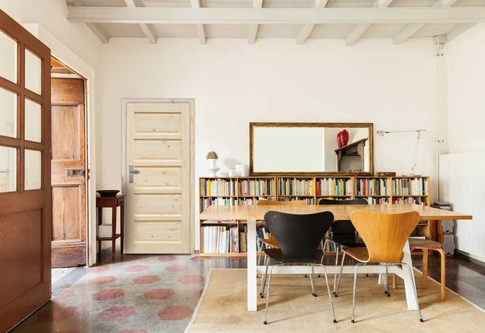 Drzwi sosnowe Prawe "70" Ilawa pełne - wewnętrzne drewniane Wyprzedaż