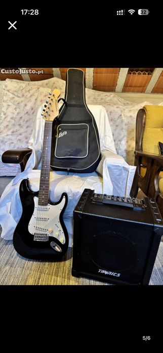 Guitarra eléctrica WARRIORS +ampli
