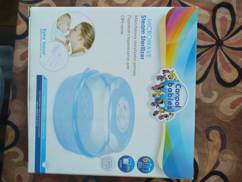 Mikrofalowy sterylizator parowy