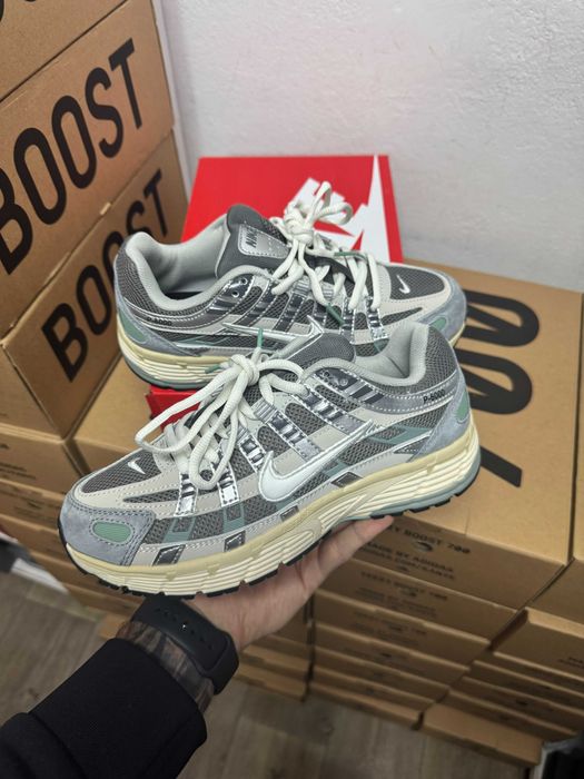Кроссовки Nike P-6000 Flat Pewter / Найк П-6000 серые 38 39 40 41 42 43