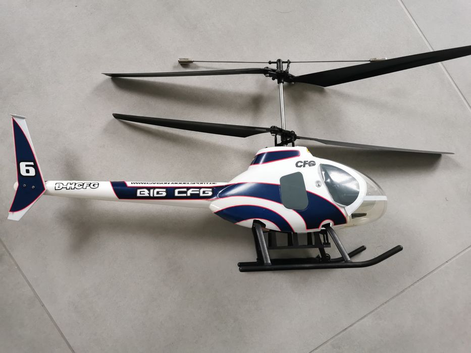 Helikopter RC carson Big CFG 4ch big lama obudowa big hughes