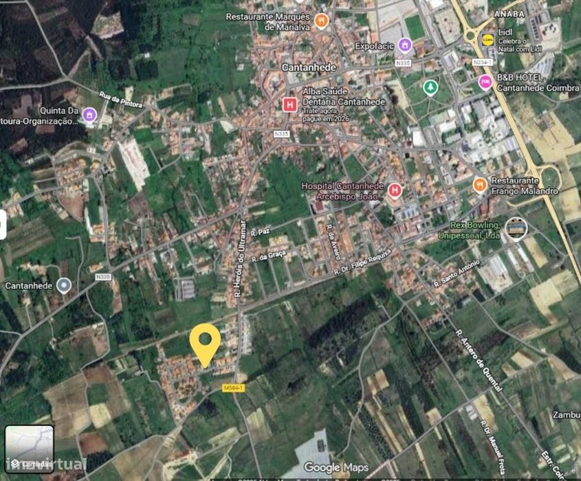 Lote de terreno para construção na Urbanização Vila d’Alva, Cantanhede
