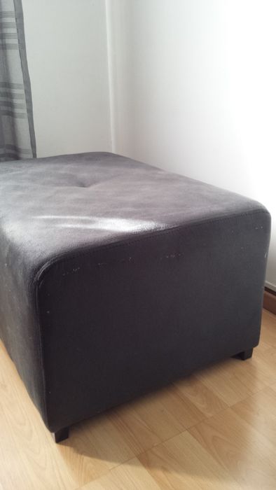 Pufe chaise long com 90x60x45