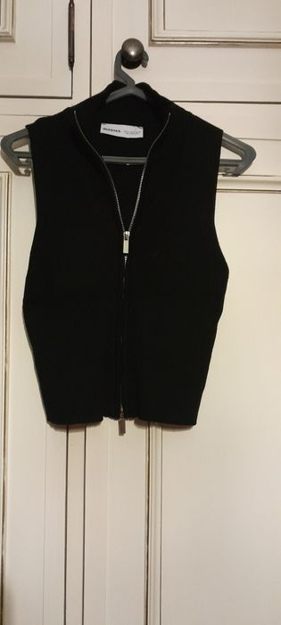 Colete de malha tamanho m bershka