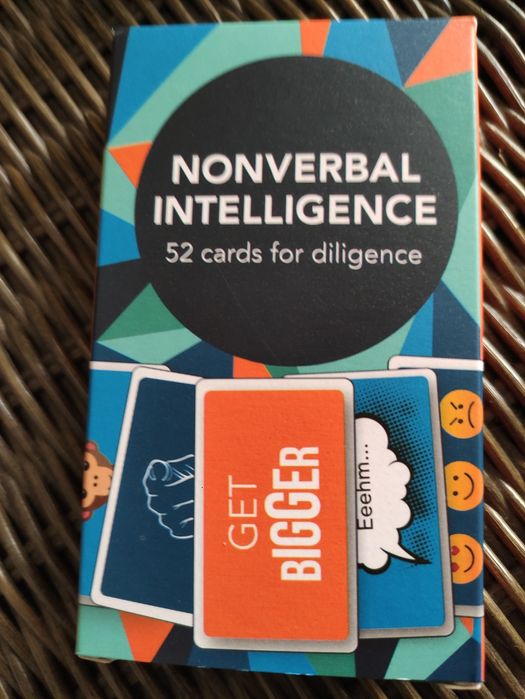 Nonverbal Intelligence 52 cards for diligence