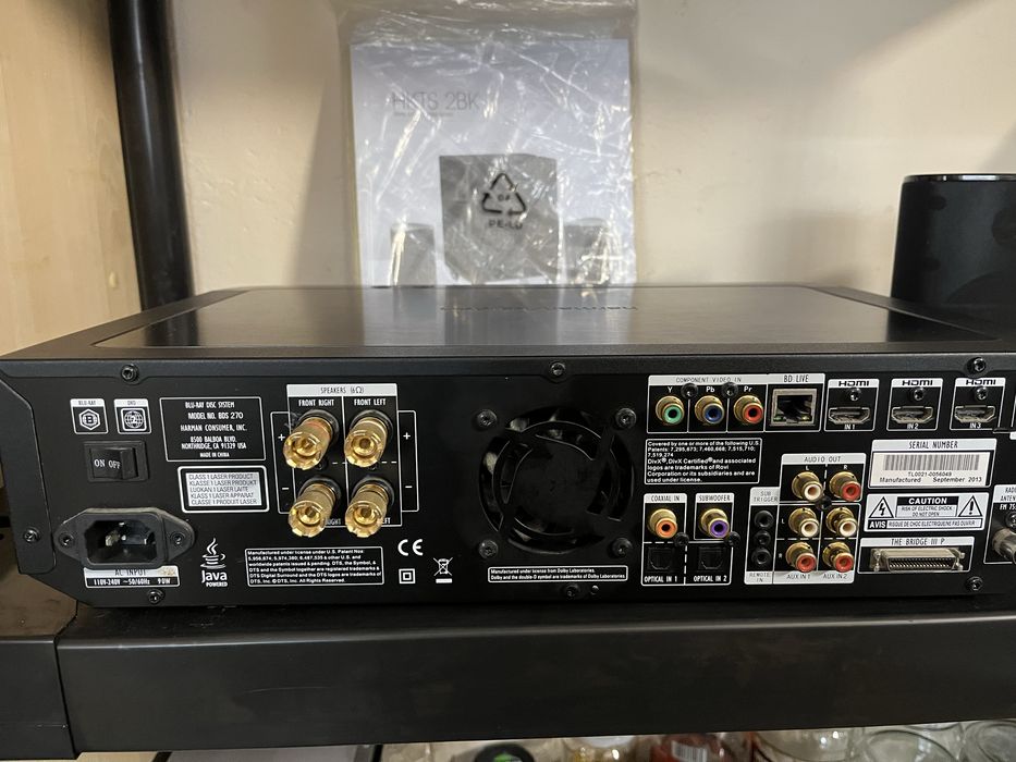 Harman kardon HKTS 2BK kino domowe