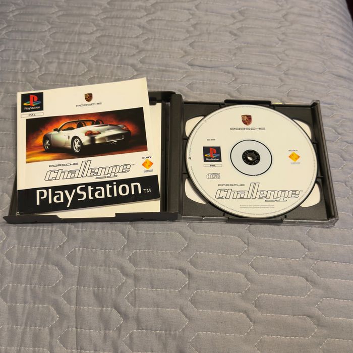 Porsche Challenge PS1 - Completo (C/ Manual) - PlayStation 1