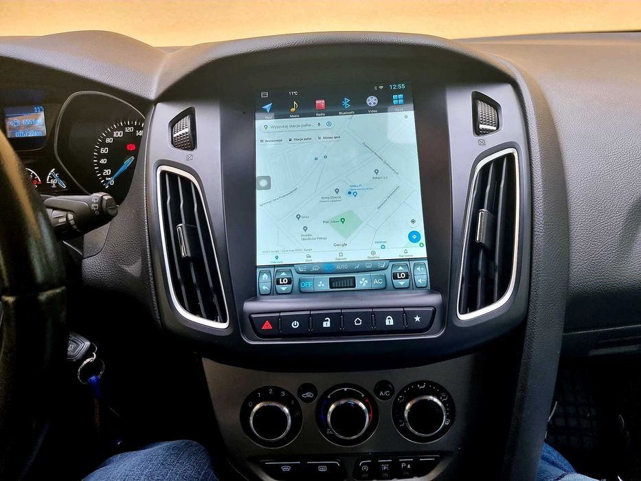 Radio 2 din android Focus 3 Tesla 8GB RAM Nawi,Bluetooth,DSP,Raty