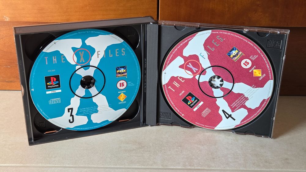Jogo The X Files PS1 Completo