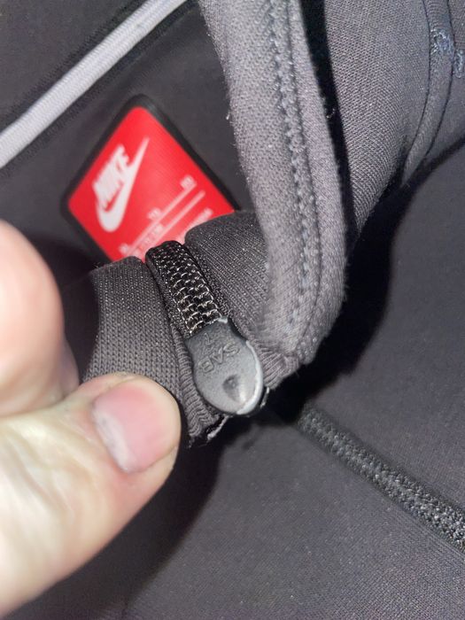 Кофта Nike teech fleace темно сіра ОРИГІНАЛ