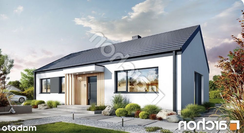Nowoczesny dom parterowy 104 m² | Dąbrowa | Bez PCC | Bez prowizji
