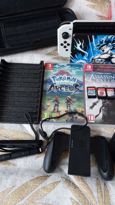 Nintendo switch+jogos+assessorias