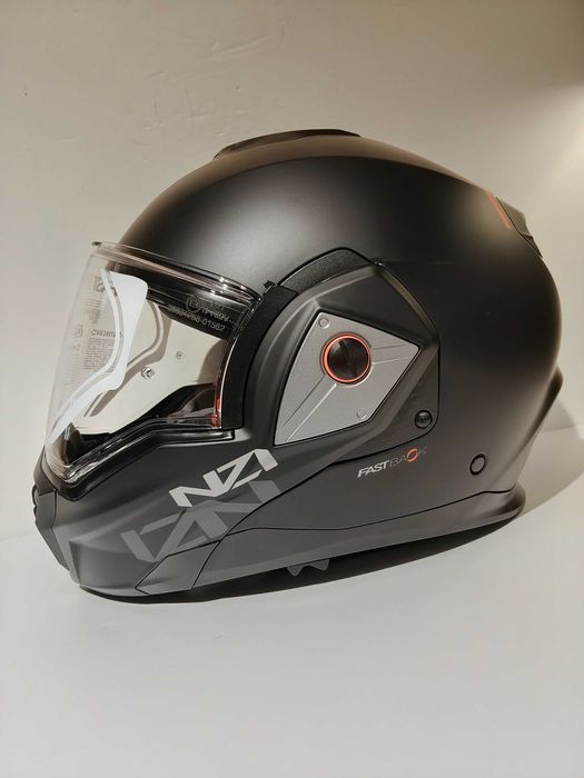 Capacete NZi flashback modular abertura 180° mota scooter novo
