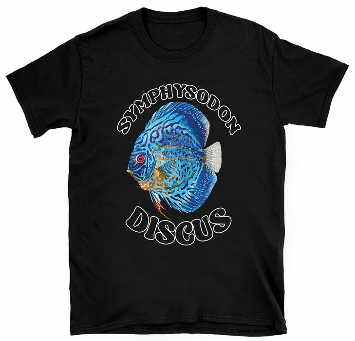 koszulka ryba dyskowiec, ryba paletka koszulka akwarium paletka