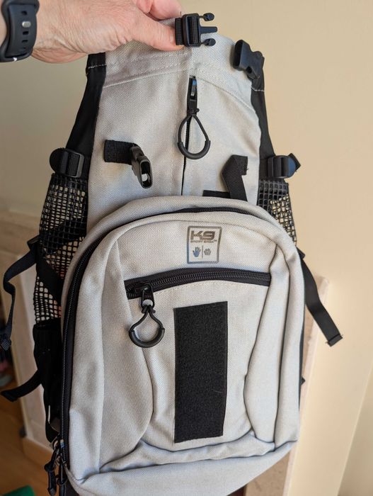 Mochila de transpote para cães - K9 Plus 2 Dog Carrier with Removable Storage